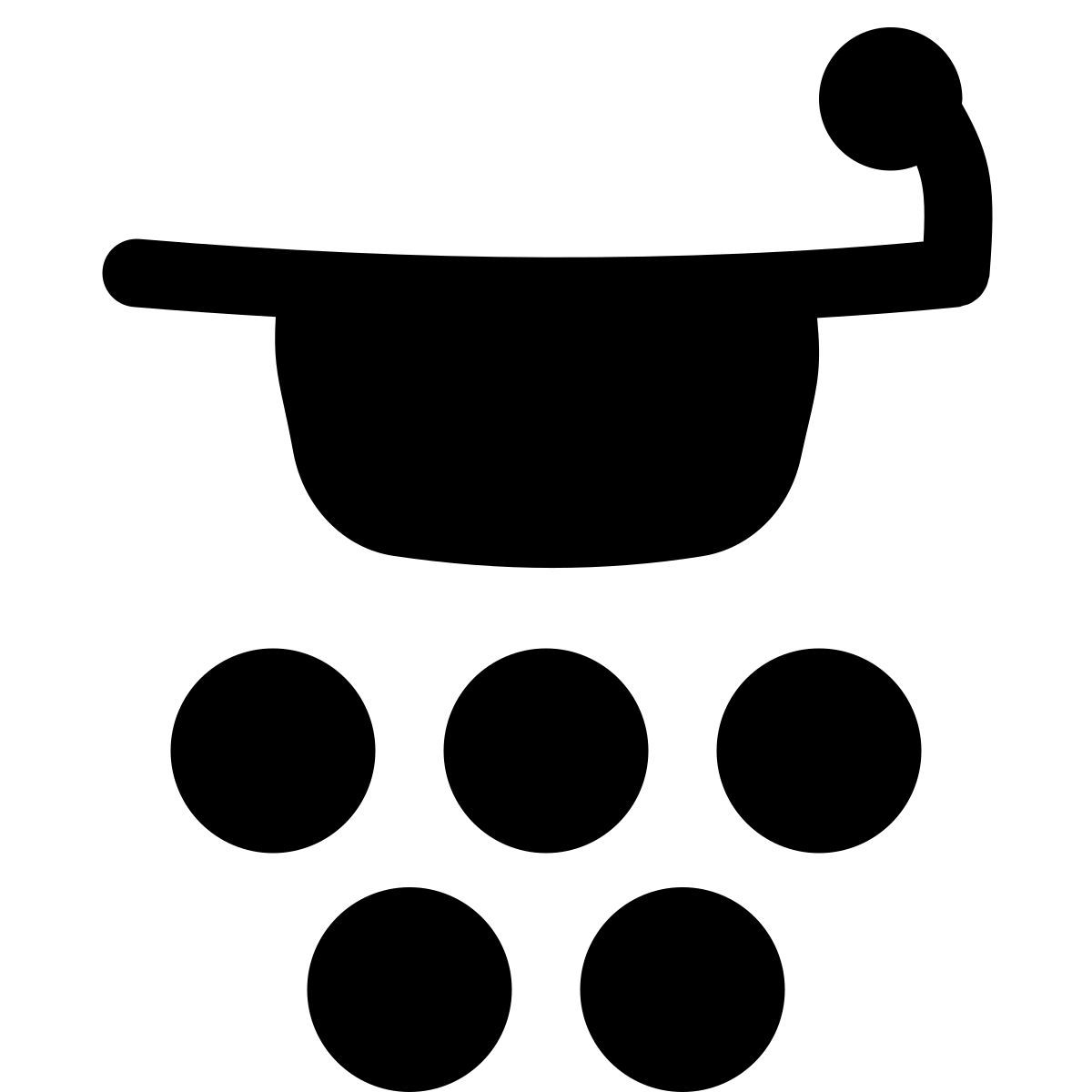 puffy filled style podio con il pubblico icon