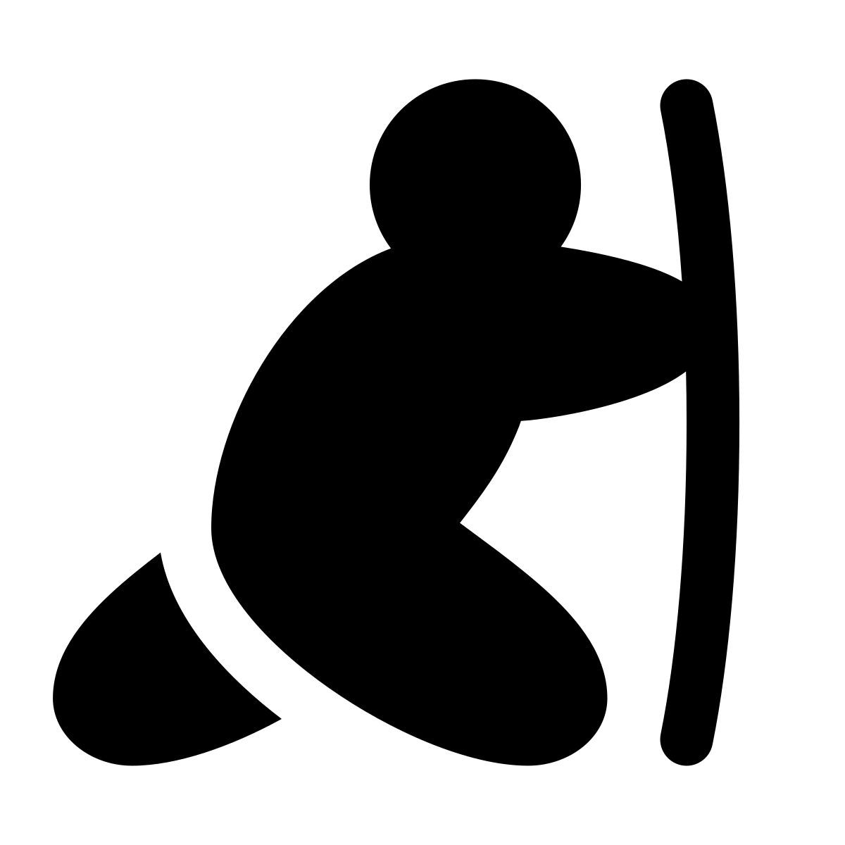 puffy filled style schieben icon