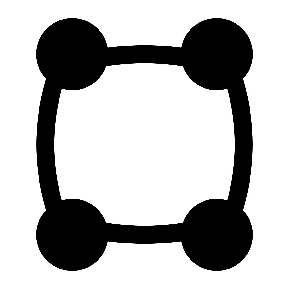 puffy filled style 矩形 icon