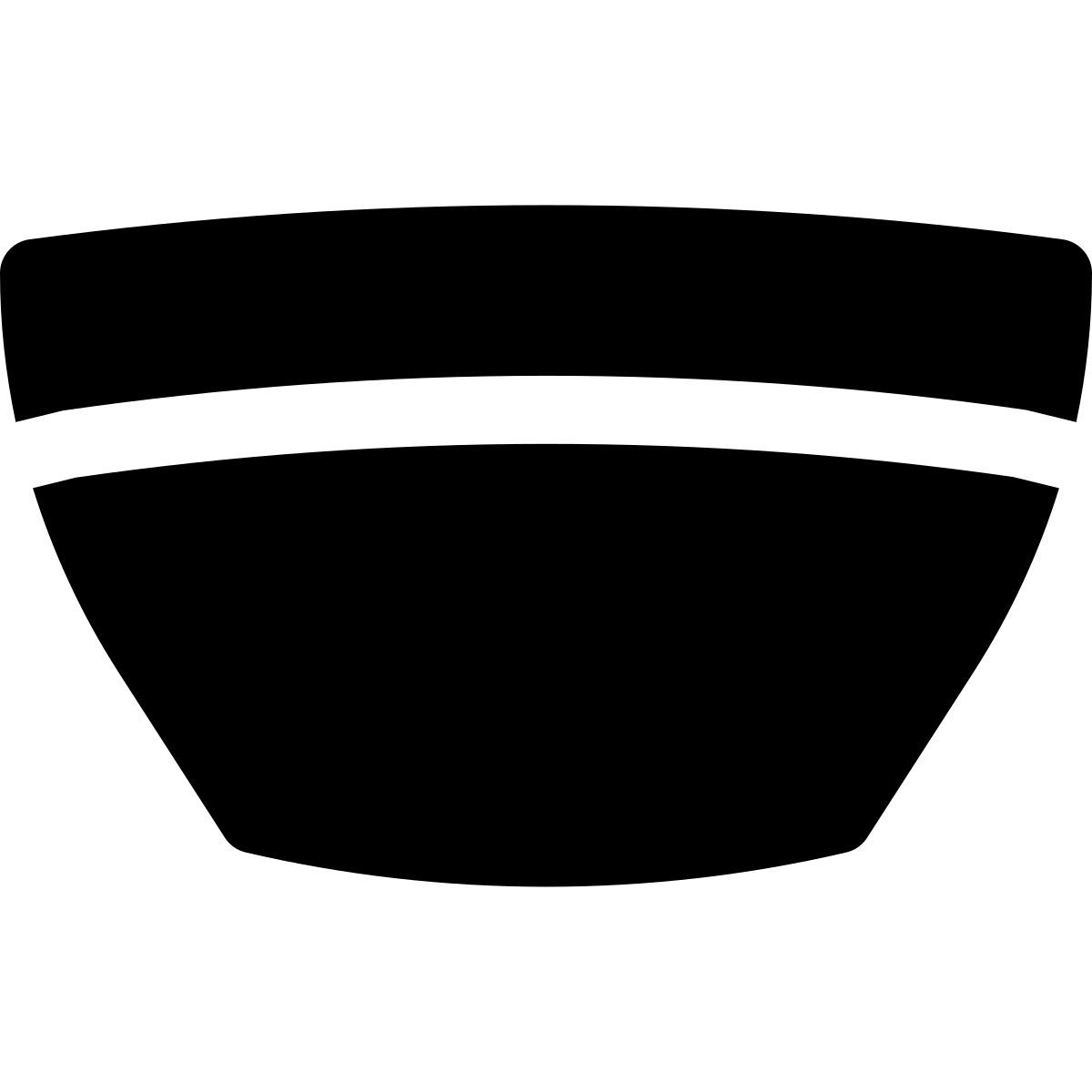 puffy filled style insalatiera icon