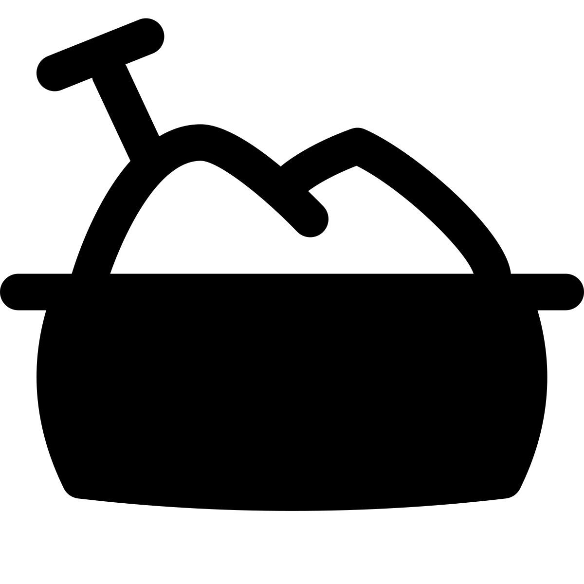 puffy filled style sandbox2 icon