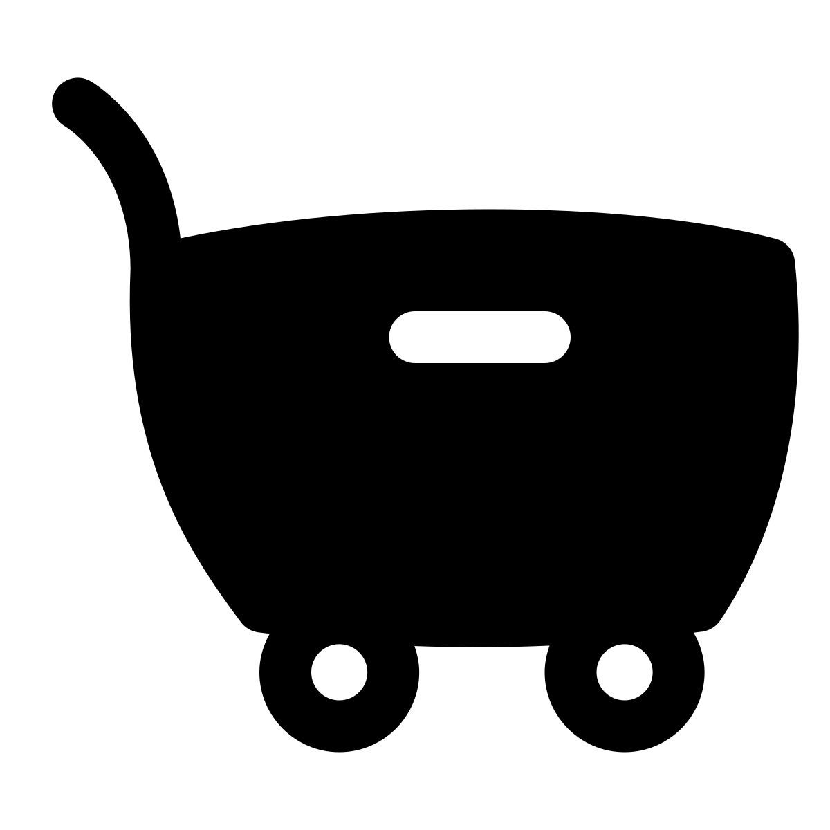 puffy filled style vender stock icon