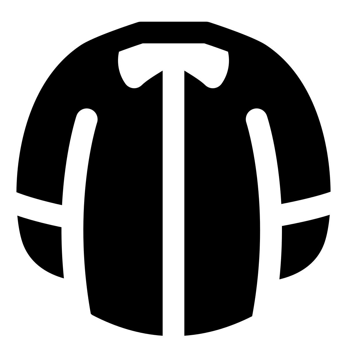 puffy filled style 衬衫 icon