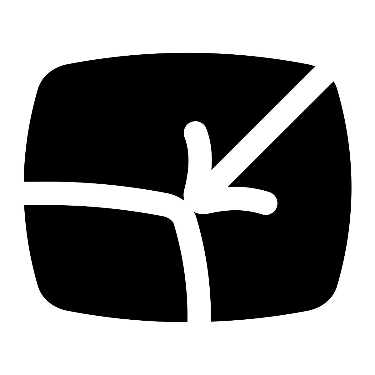 puffy filled style уменьшить icon