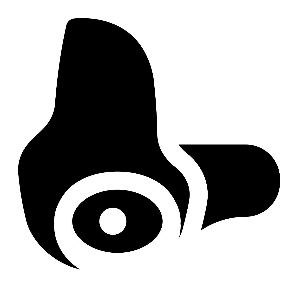 puffy filled style шунт icon