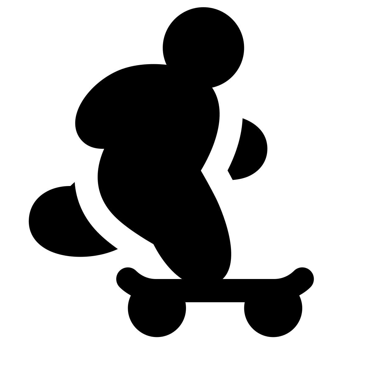 puffy filled style tricks icon