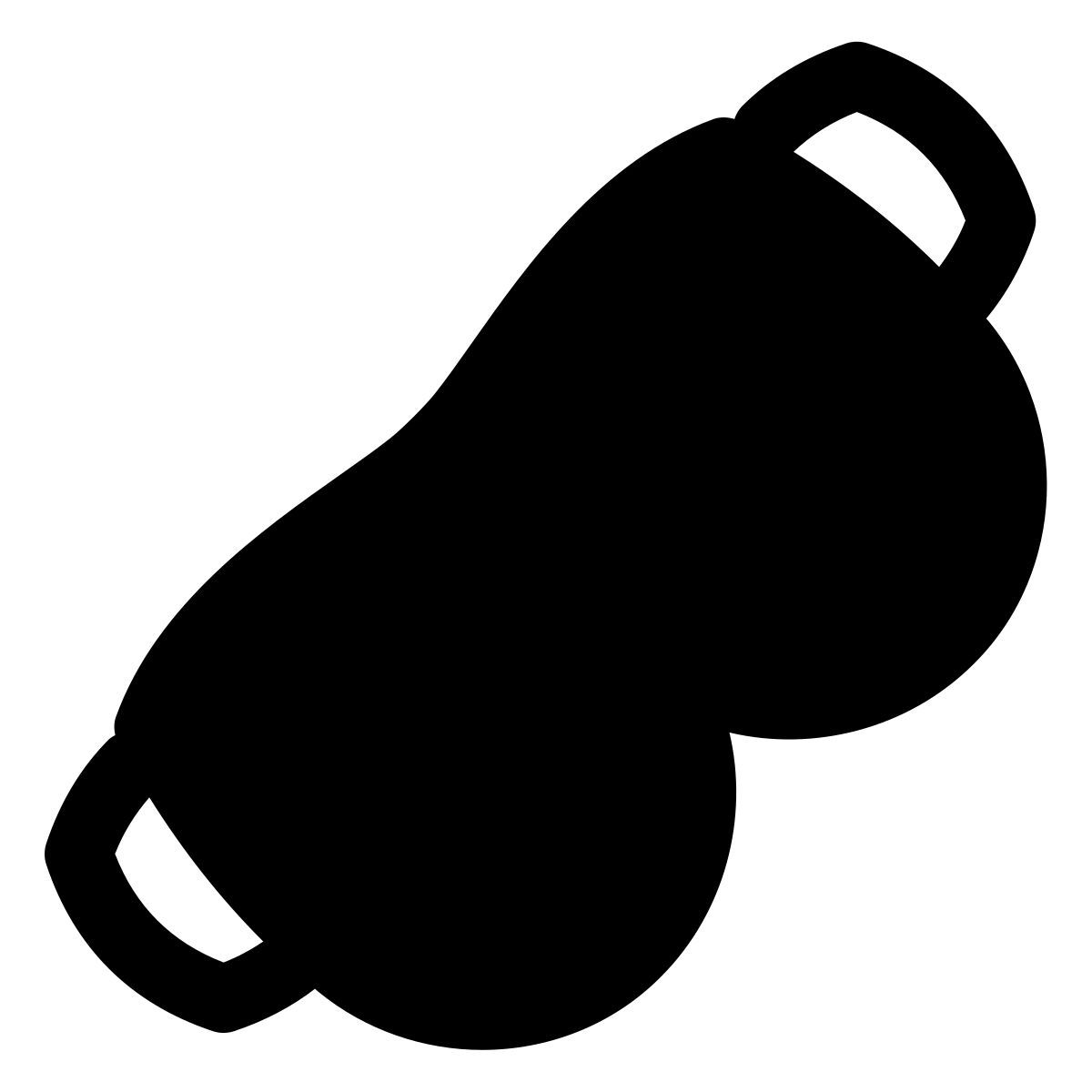 puffy filled style occhiali da sci icon