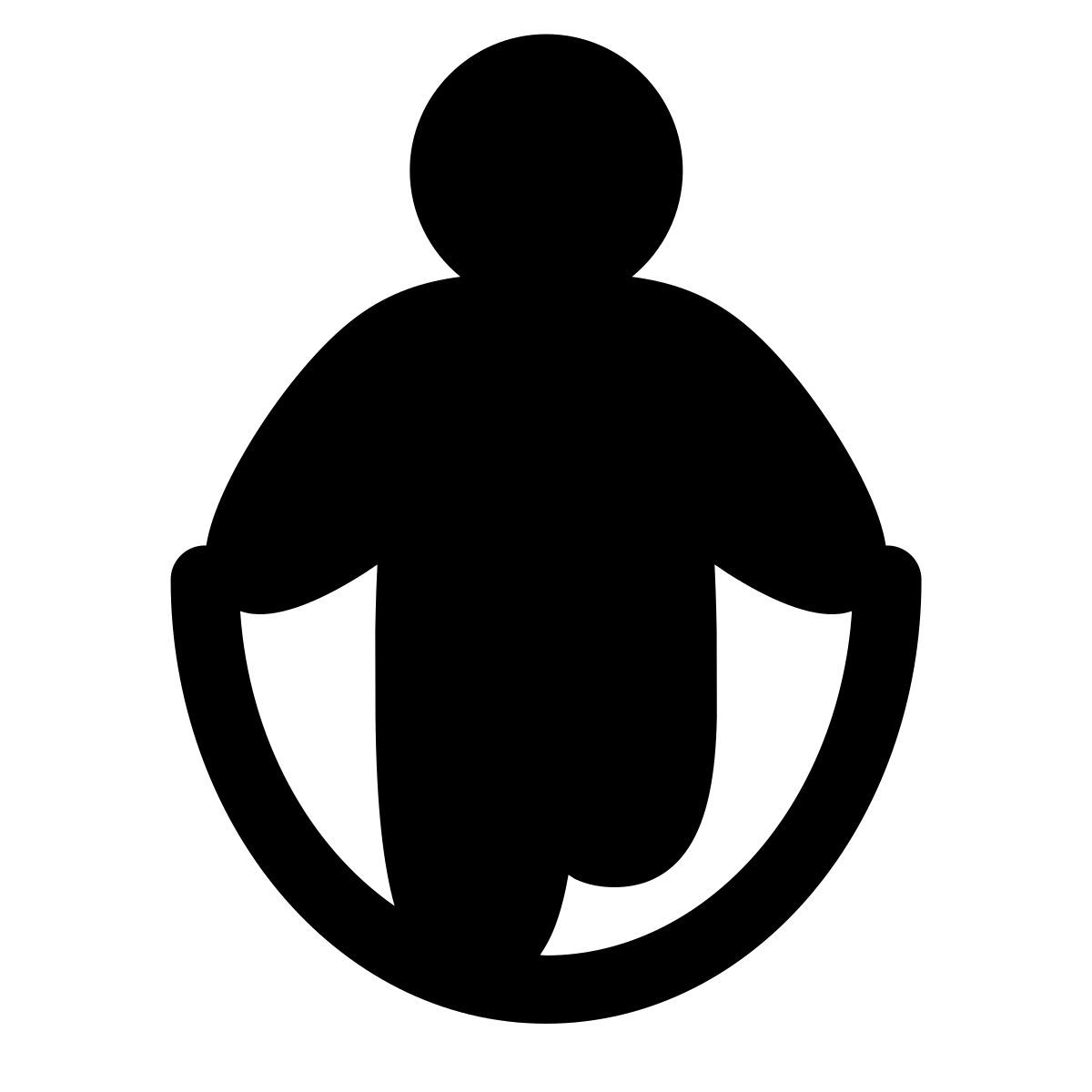 puffy filled style springseil icon