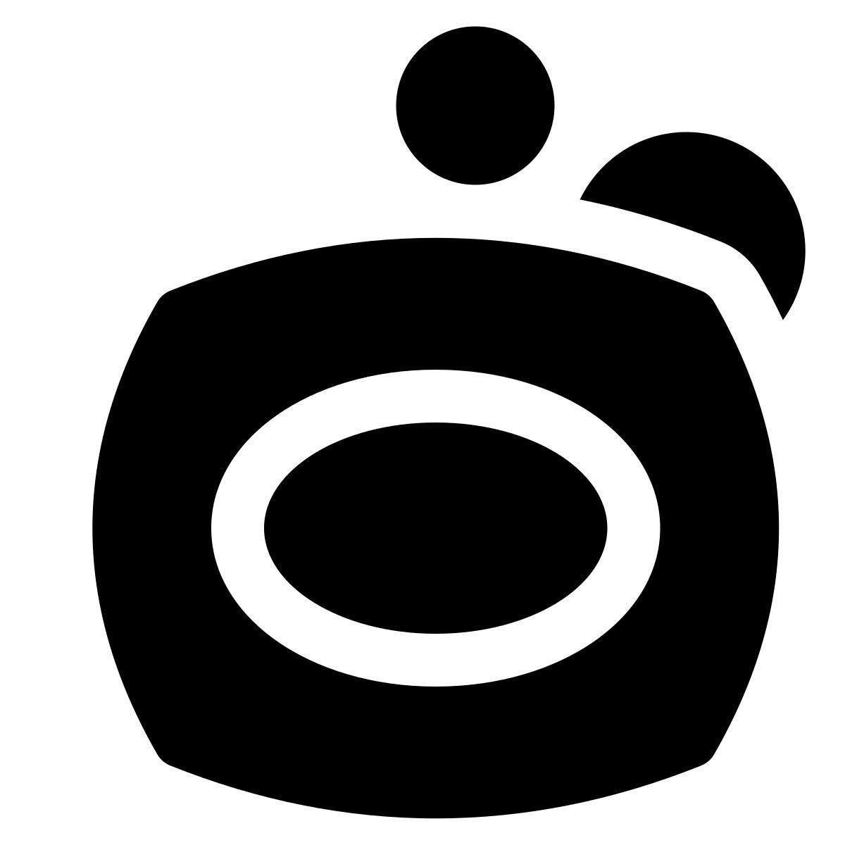 puffy filled style soap icon