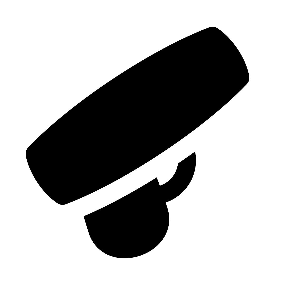 puffy filled style sportpistole icon