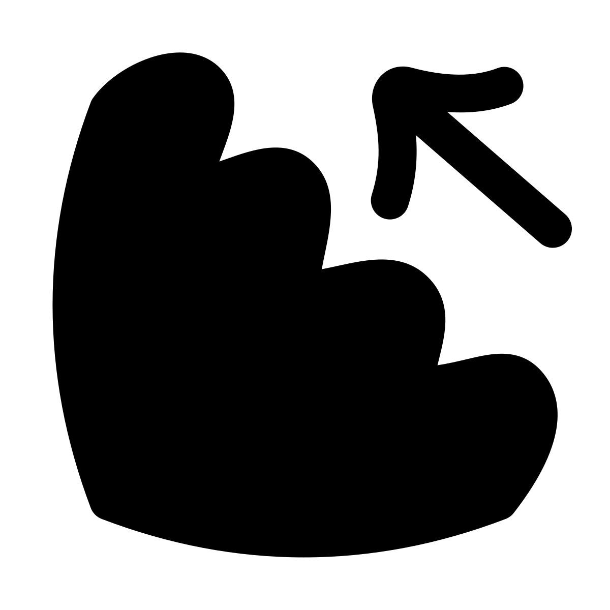 puffy filled style escadas acima icon