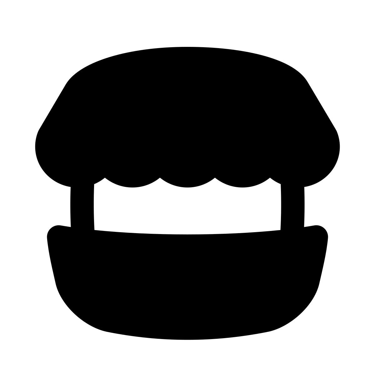 puffy filled style stalla icon