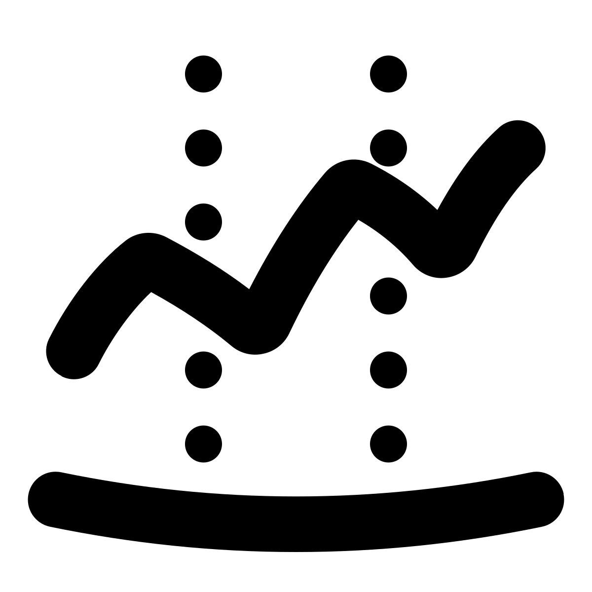 puffy filled style 股票 icon