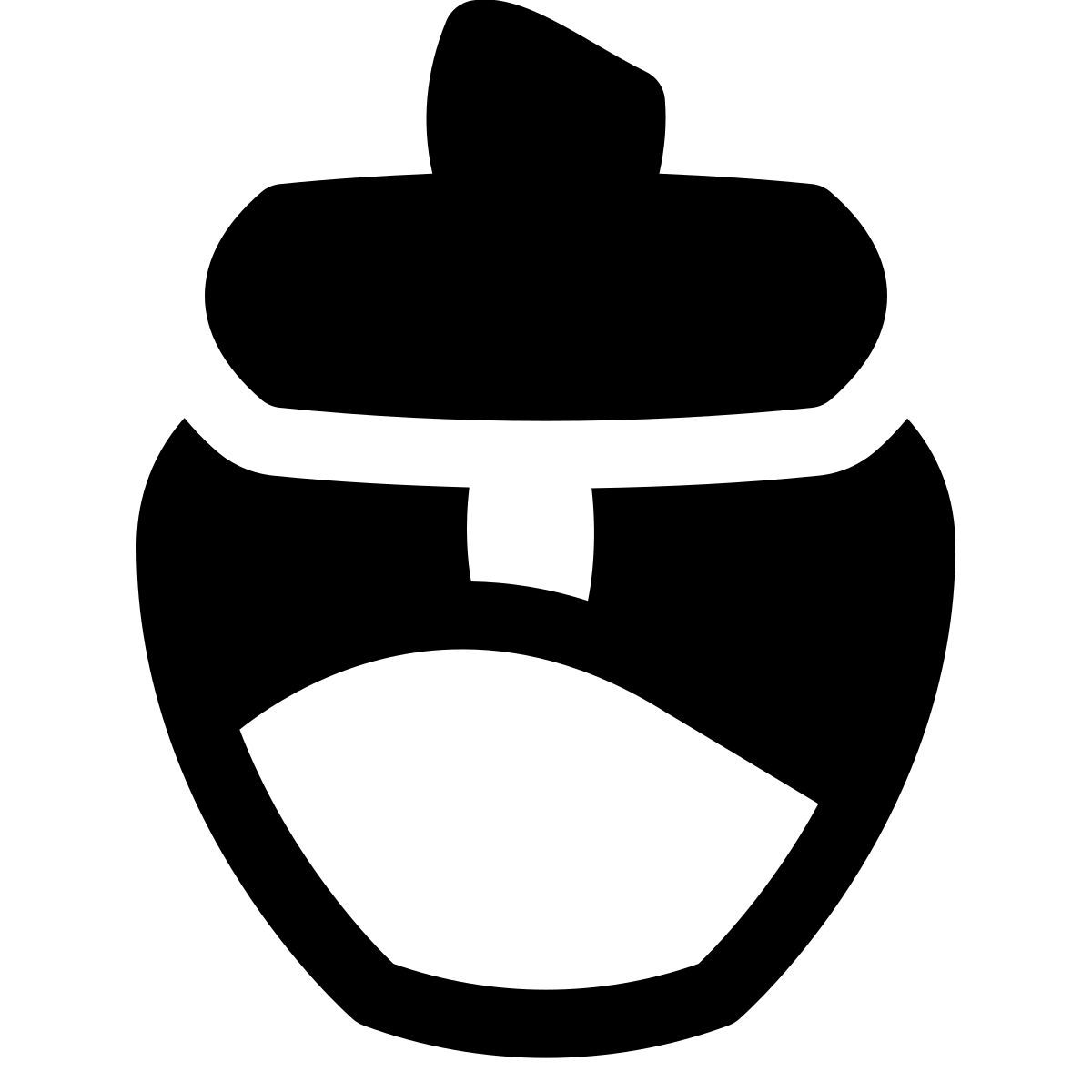puffy filled style dulce icon
