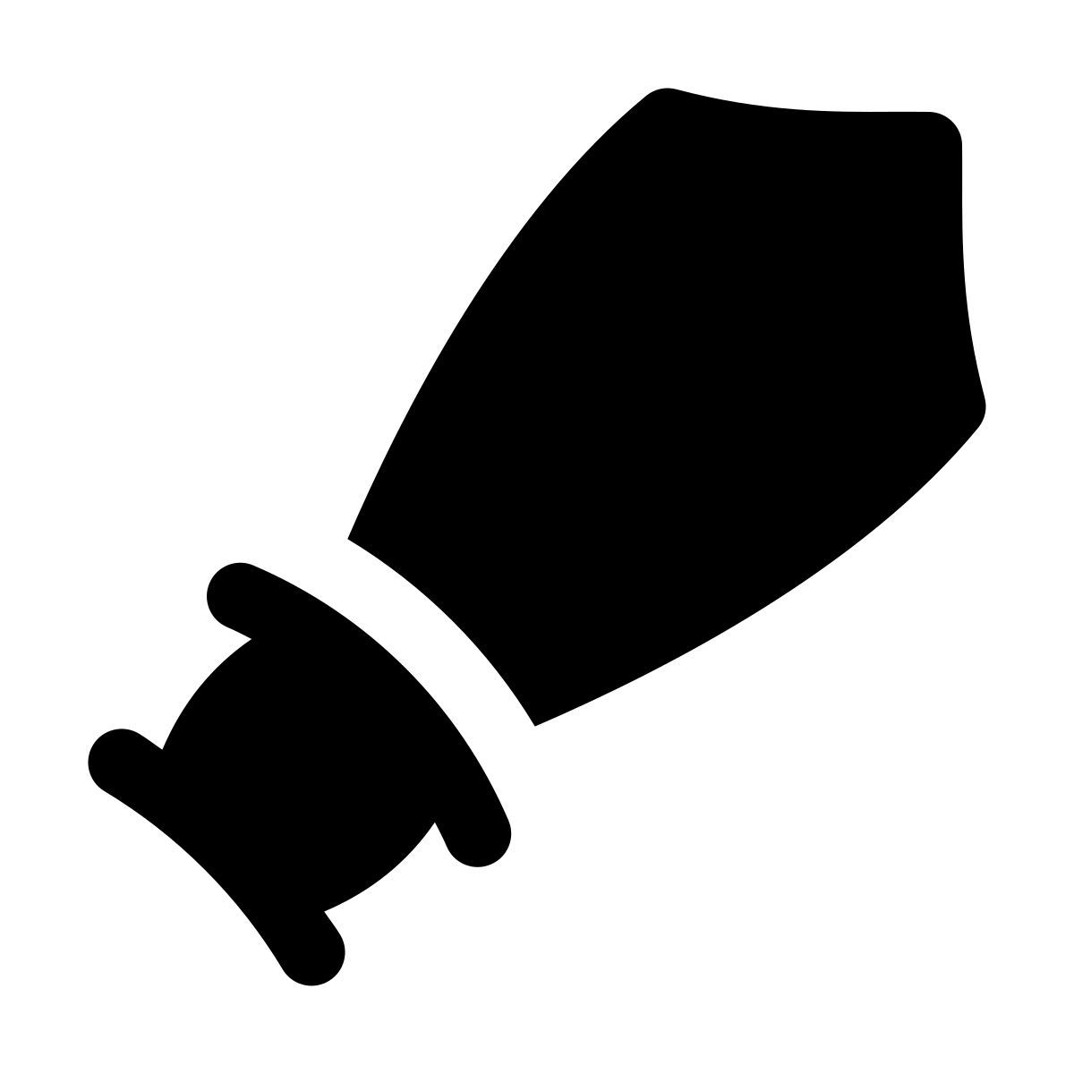 puffy filled style espada icon