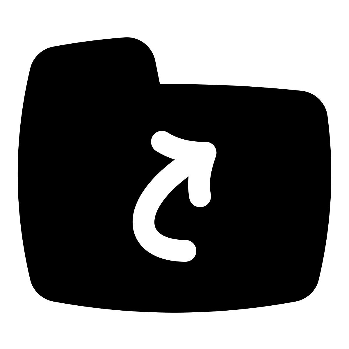 puffy filled style 심볼릭 링크 디렉토리 icon