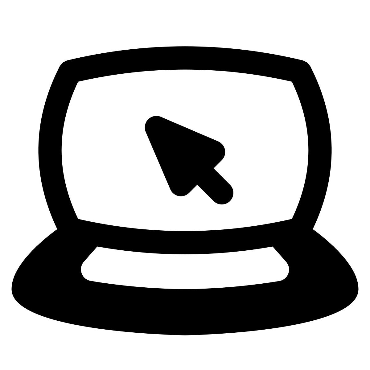 puffy filled style article technologiques icon