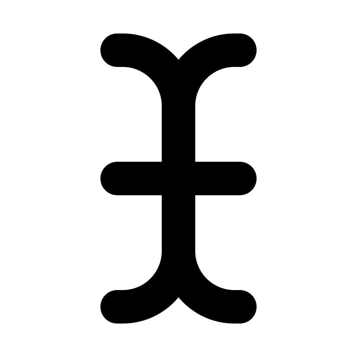 puffy filled style cursor de texto icon