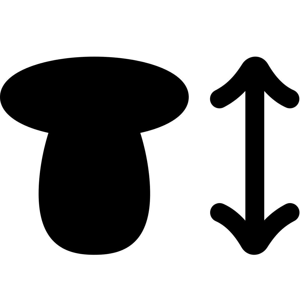puffy filled style 文字高度 icon