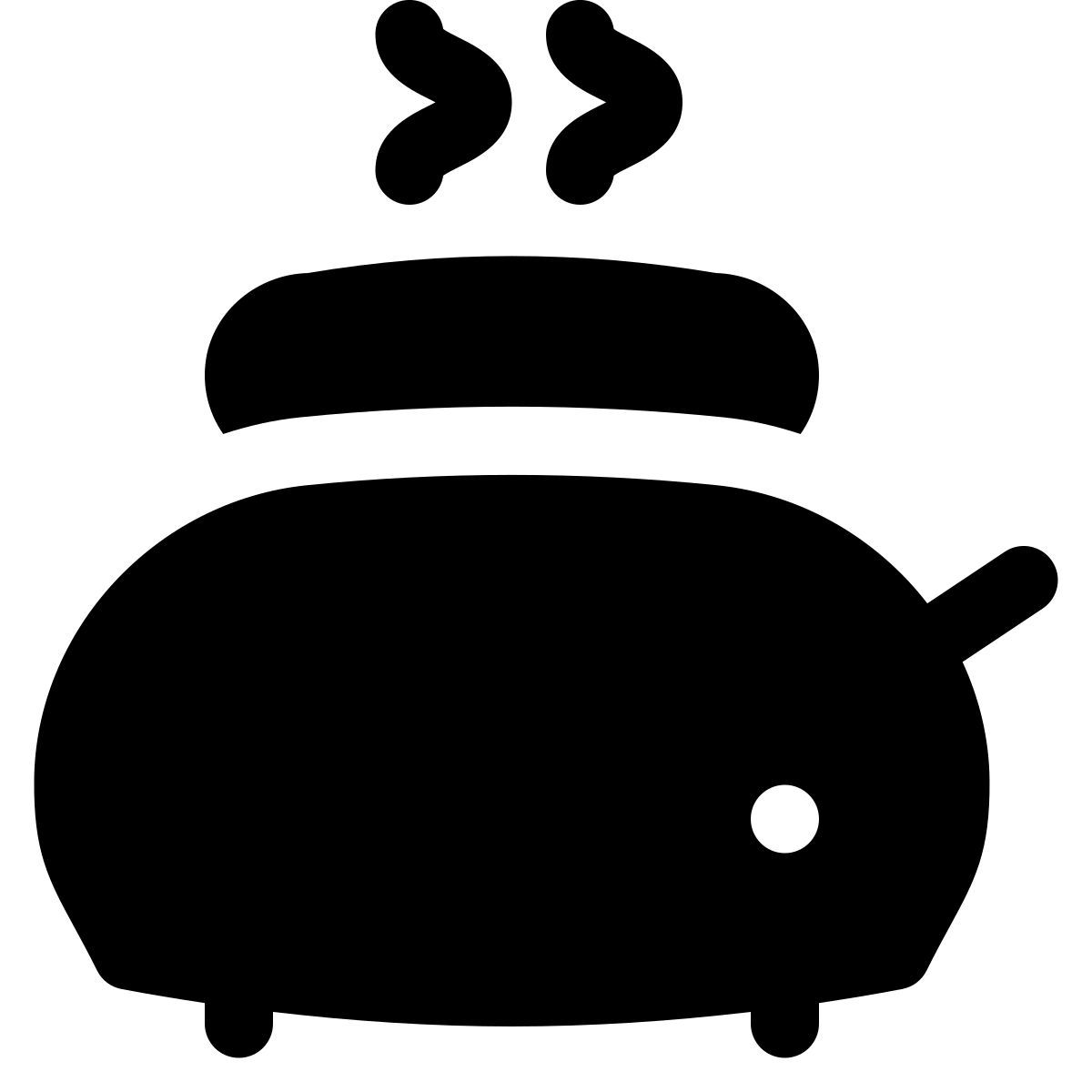 puffy filled style тостер icon