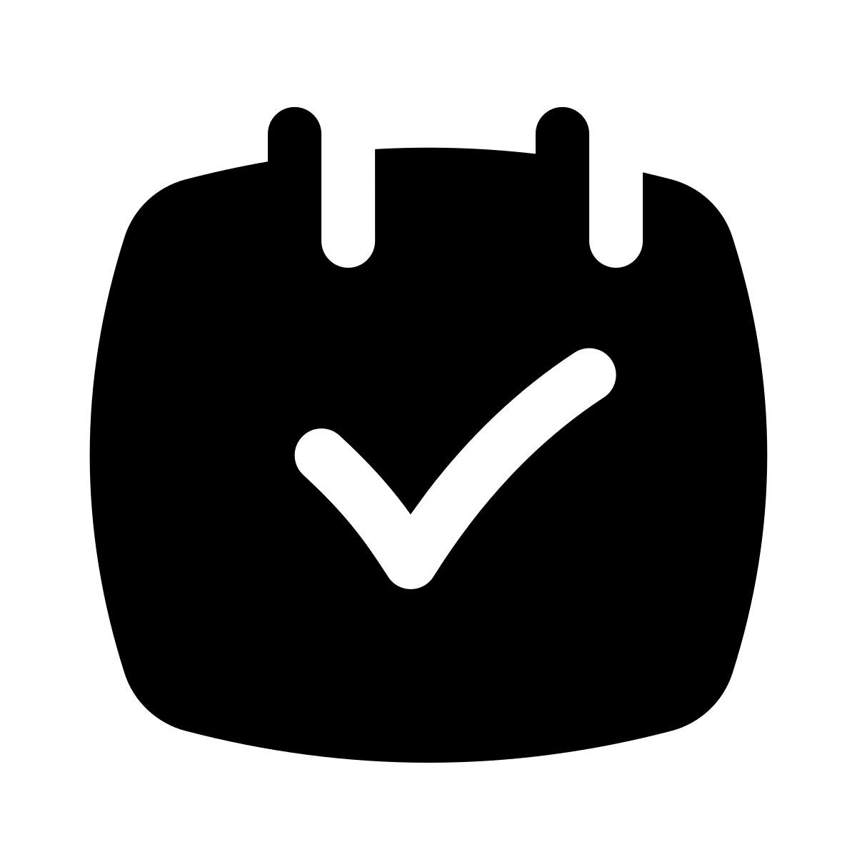 puffy filled style 오늘 icon