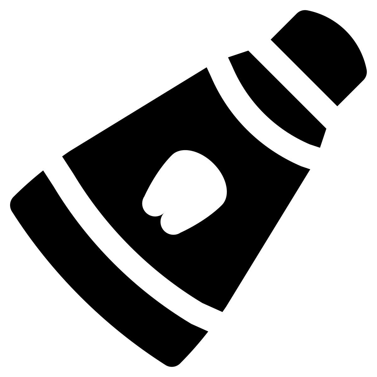 puffy filled style pasta de dentes icon