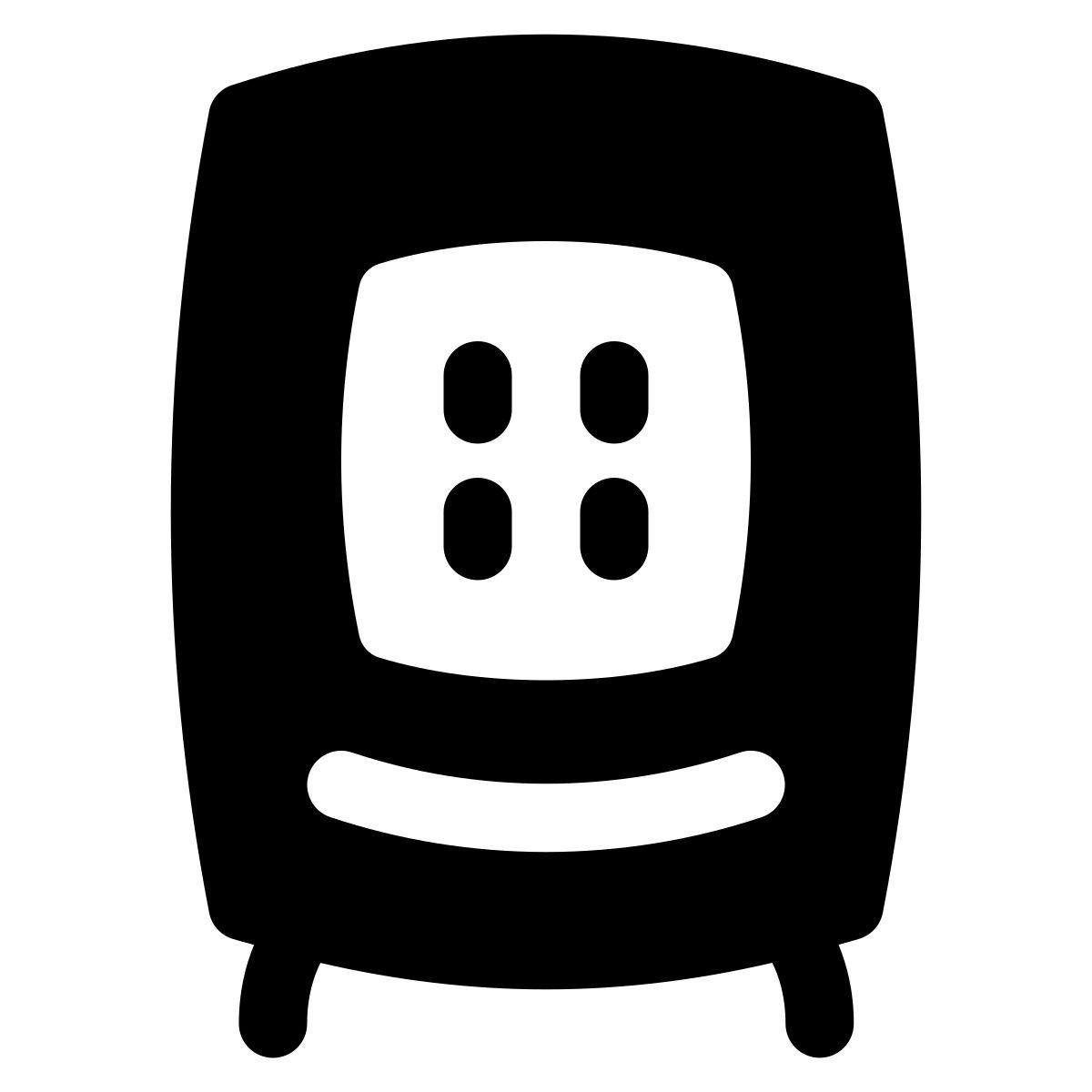 puffy filled style 自動販売機 icon