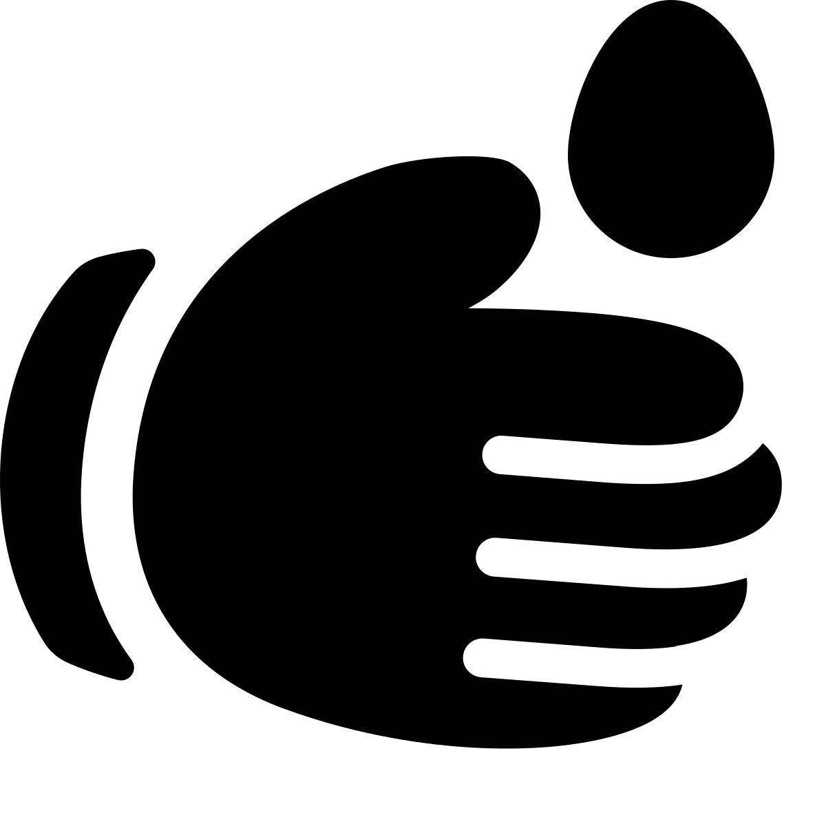 puffy filled style 手を洗う icon