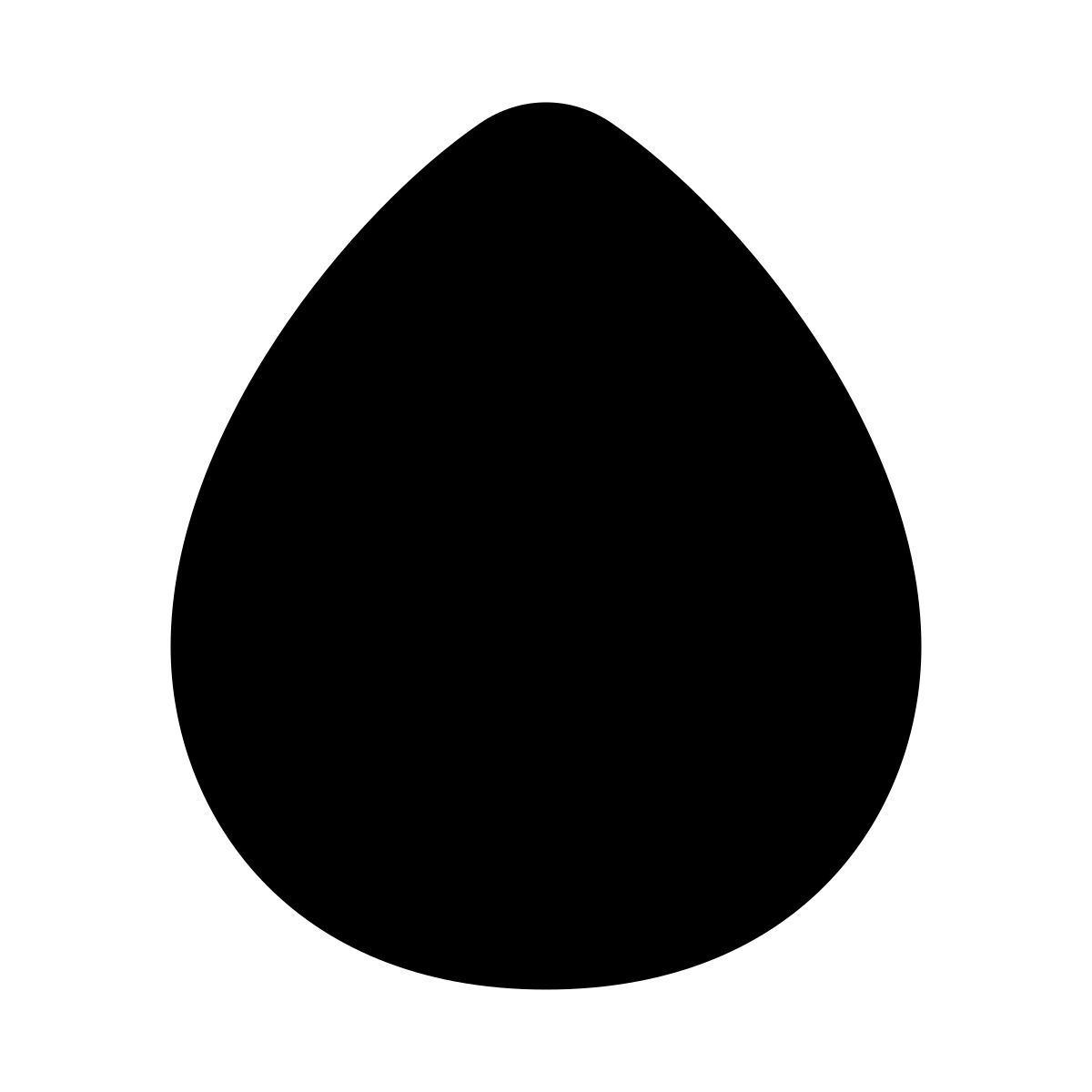 puffy filled style wasser icon