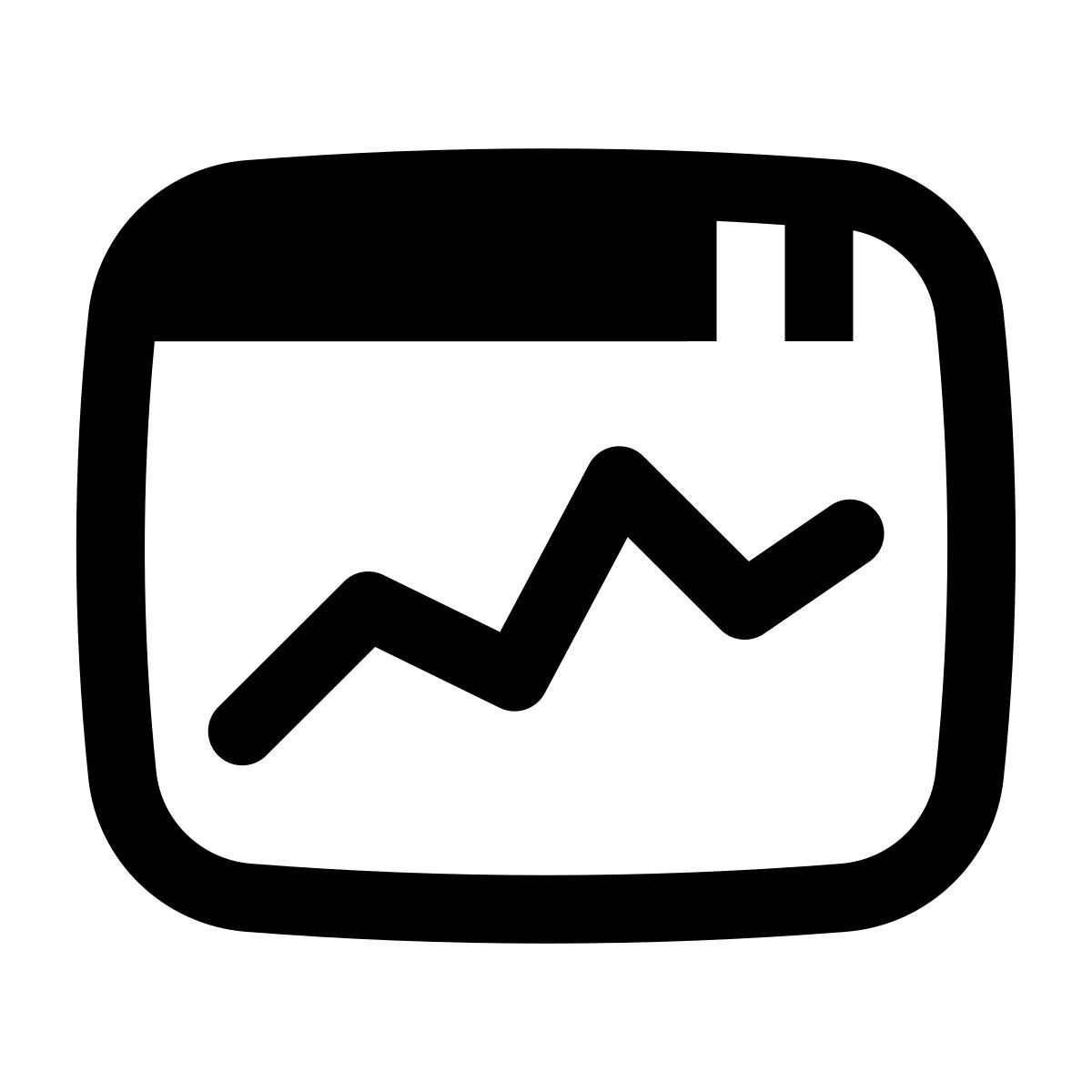 puffy filled style 网络分析师 icon