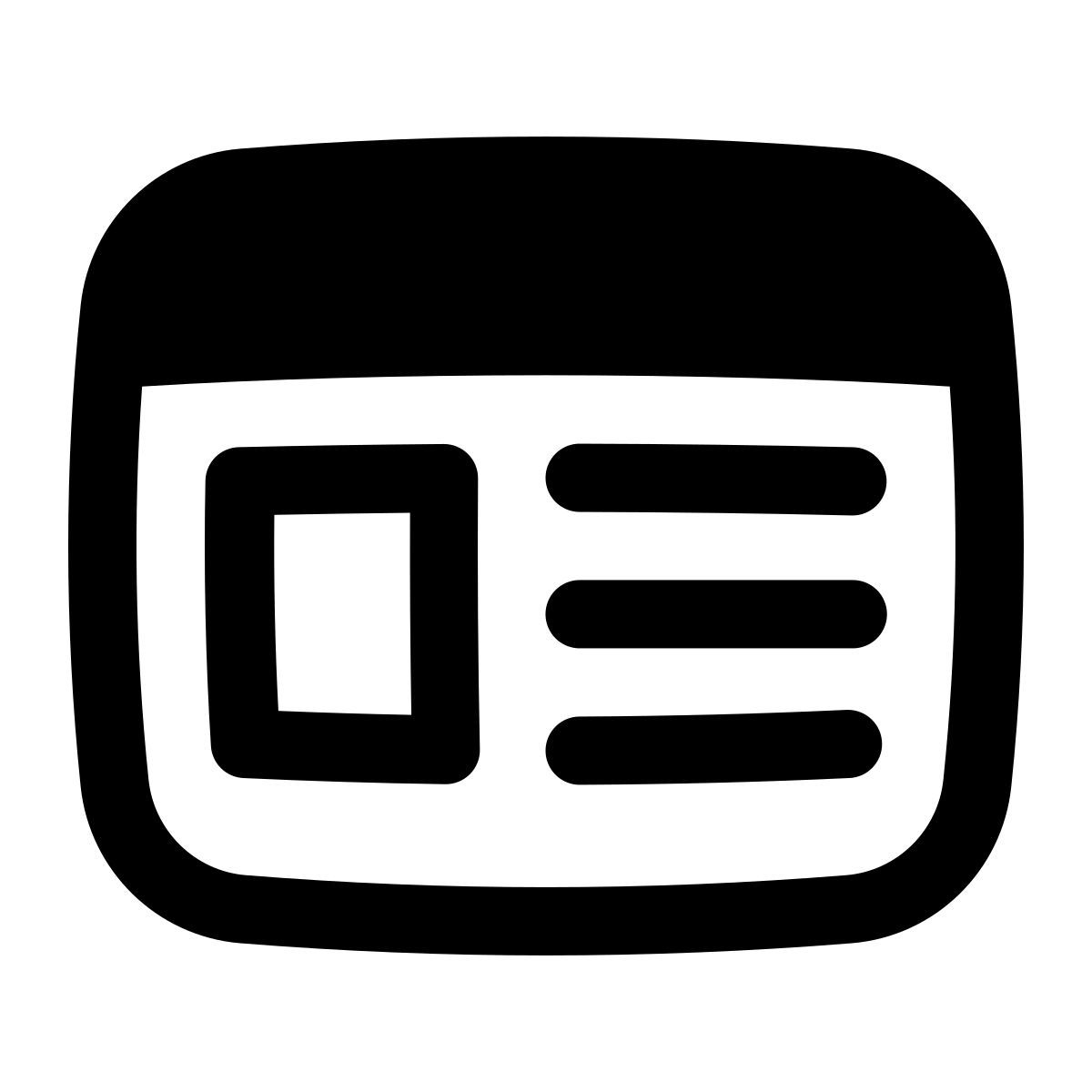 puffy filled style web design icon