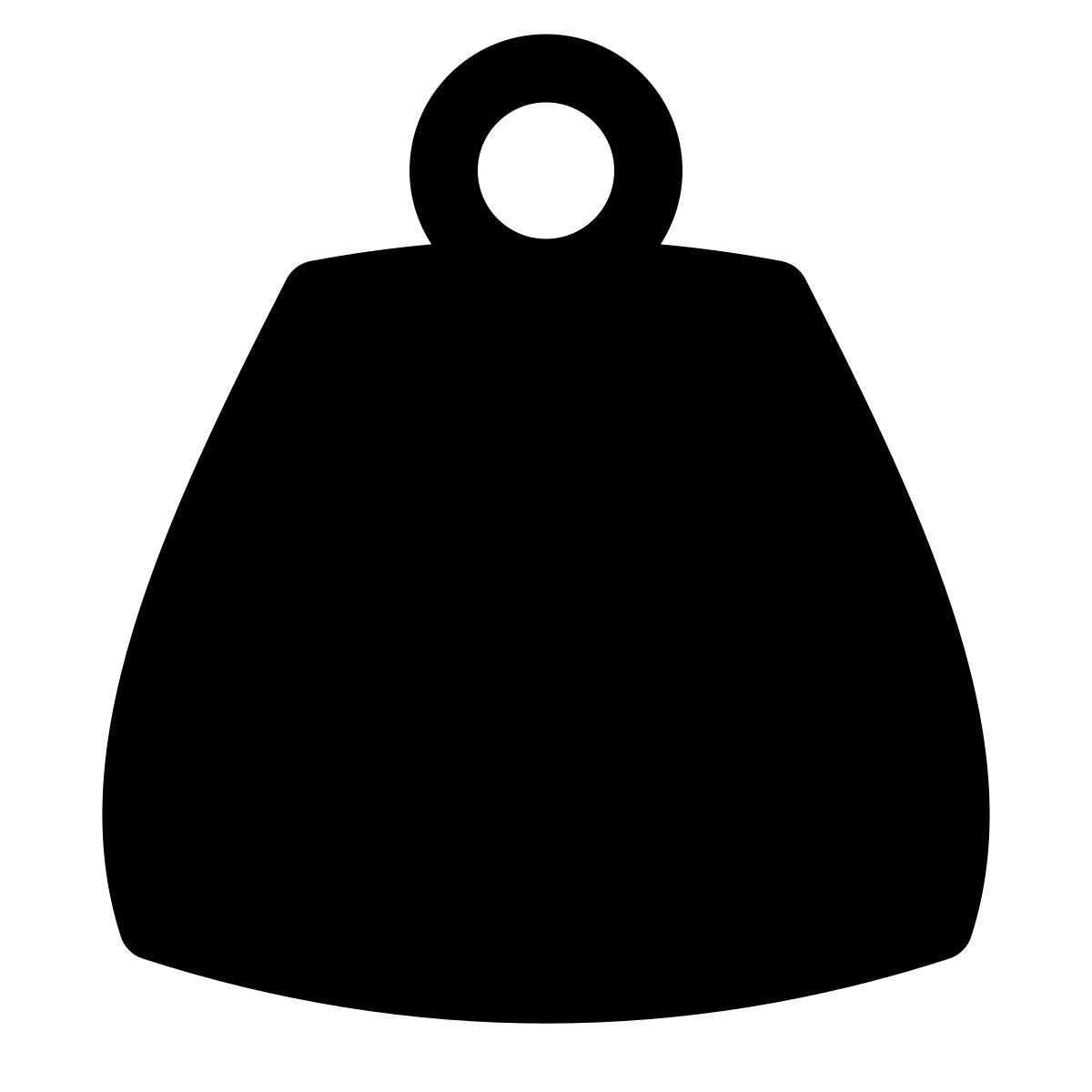 puffy filled style gewicht icon