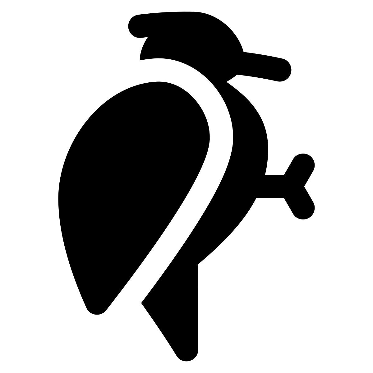 puffy filled style pivert icon