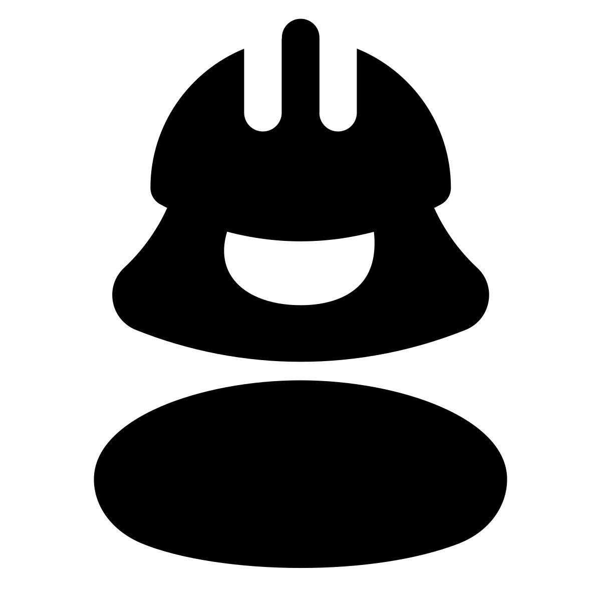 puffy filled style donna lavoratrice icon