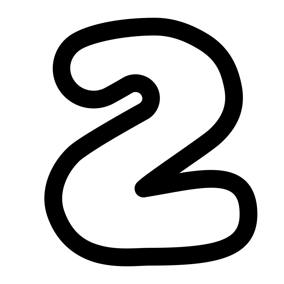 puffy outline style 2 icon