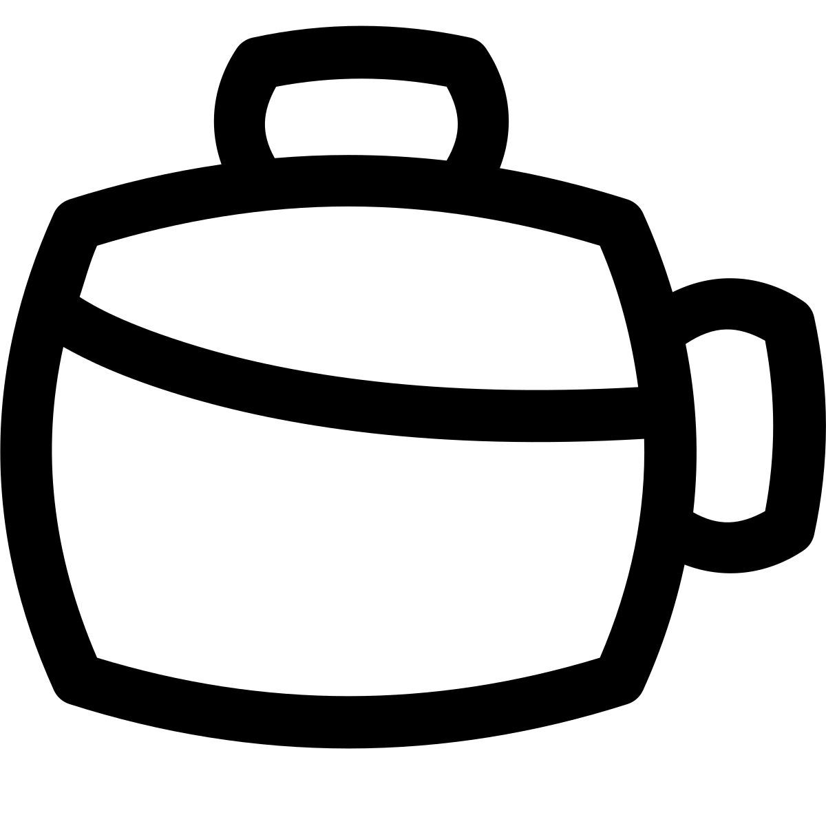 puffy outline style 弹药箱 icon