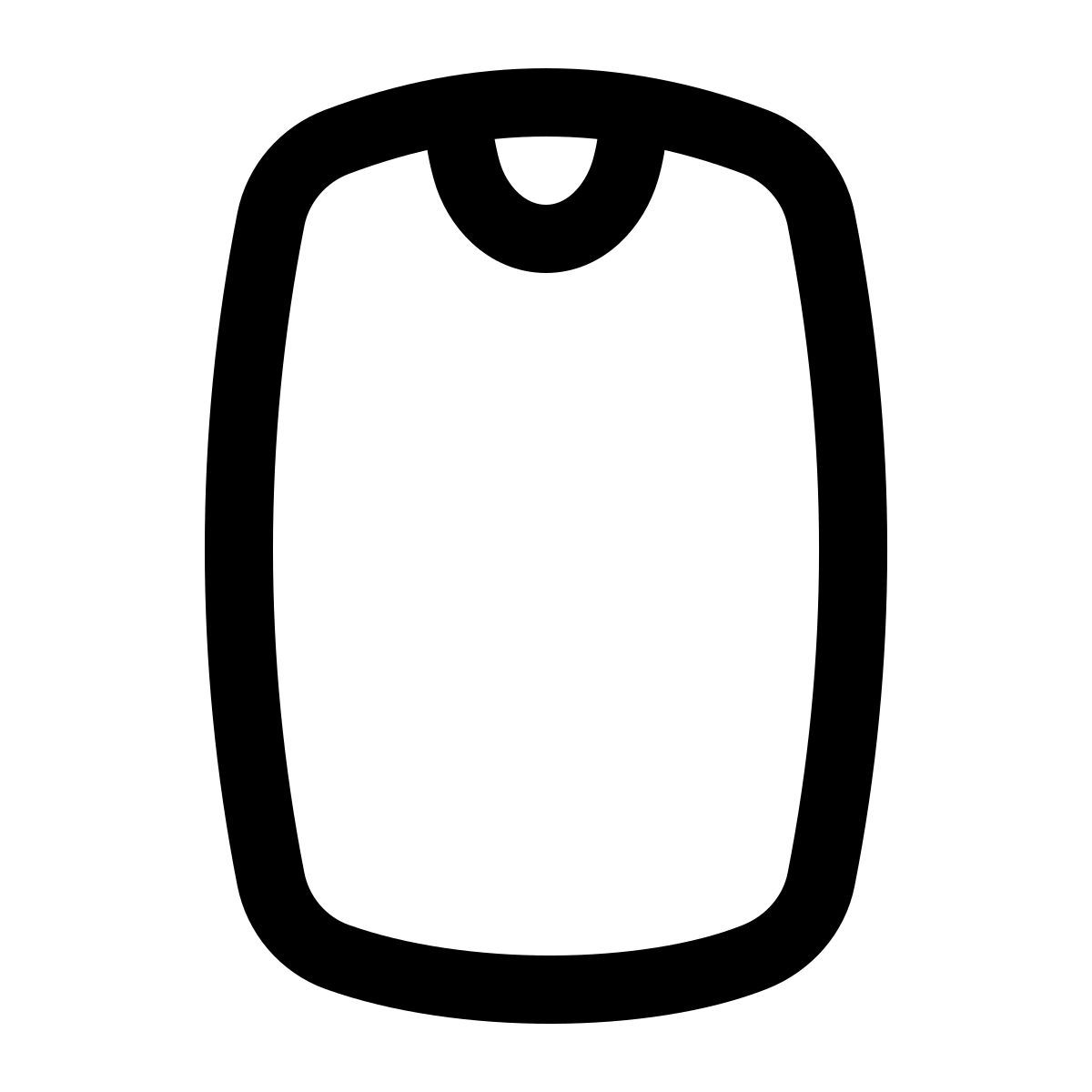 puffy outline style 기계적 인조 인간 icon