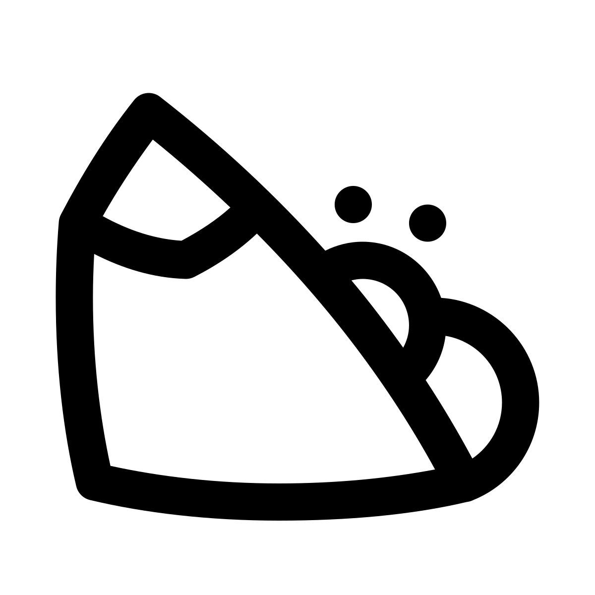 puffy outline style lawine icon