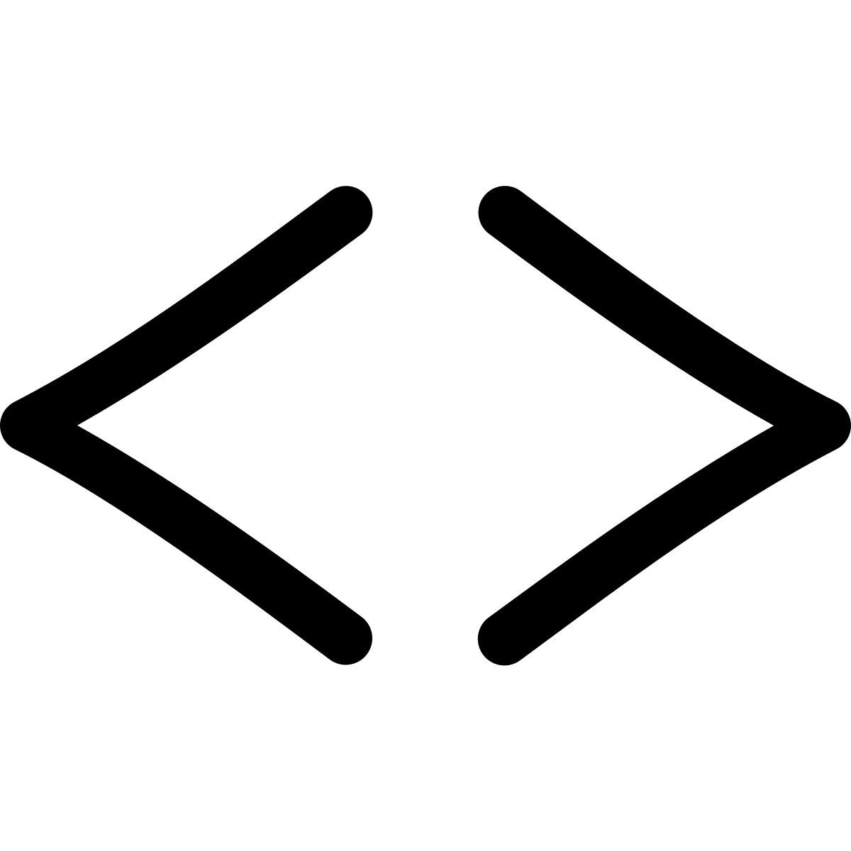 puffy outline style média matemática icon