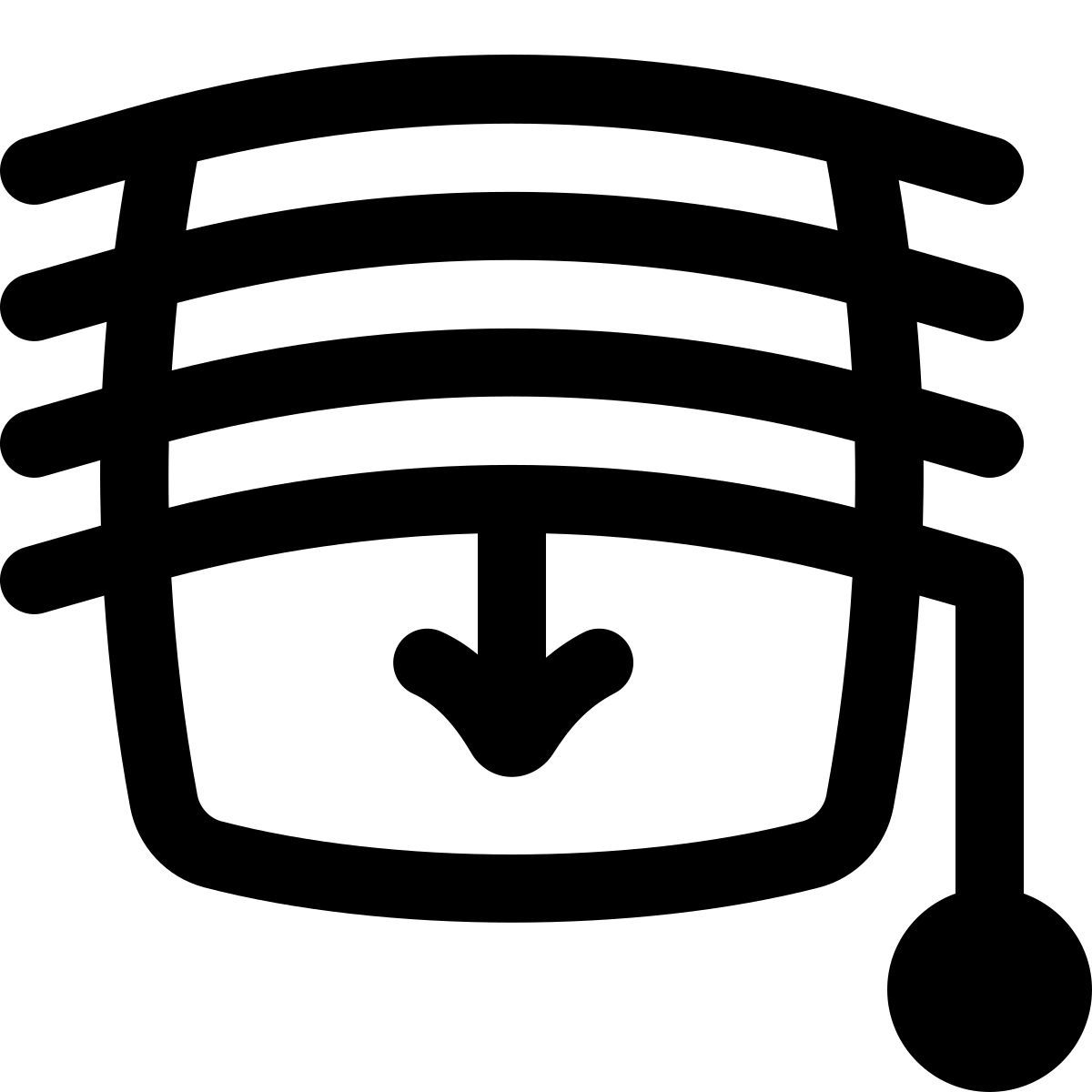 puffy outline style persianas icon