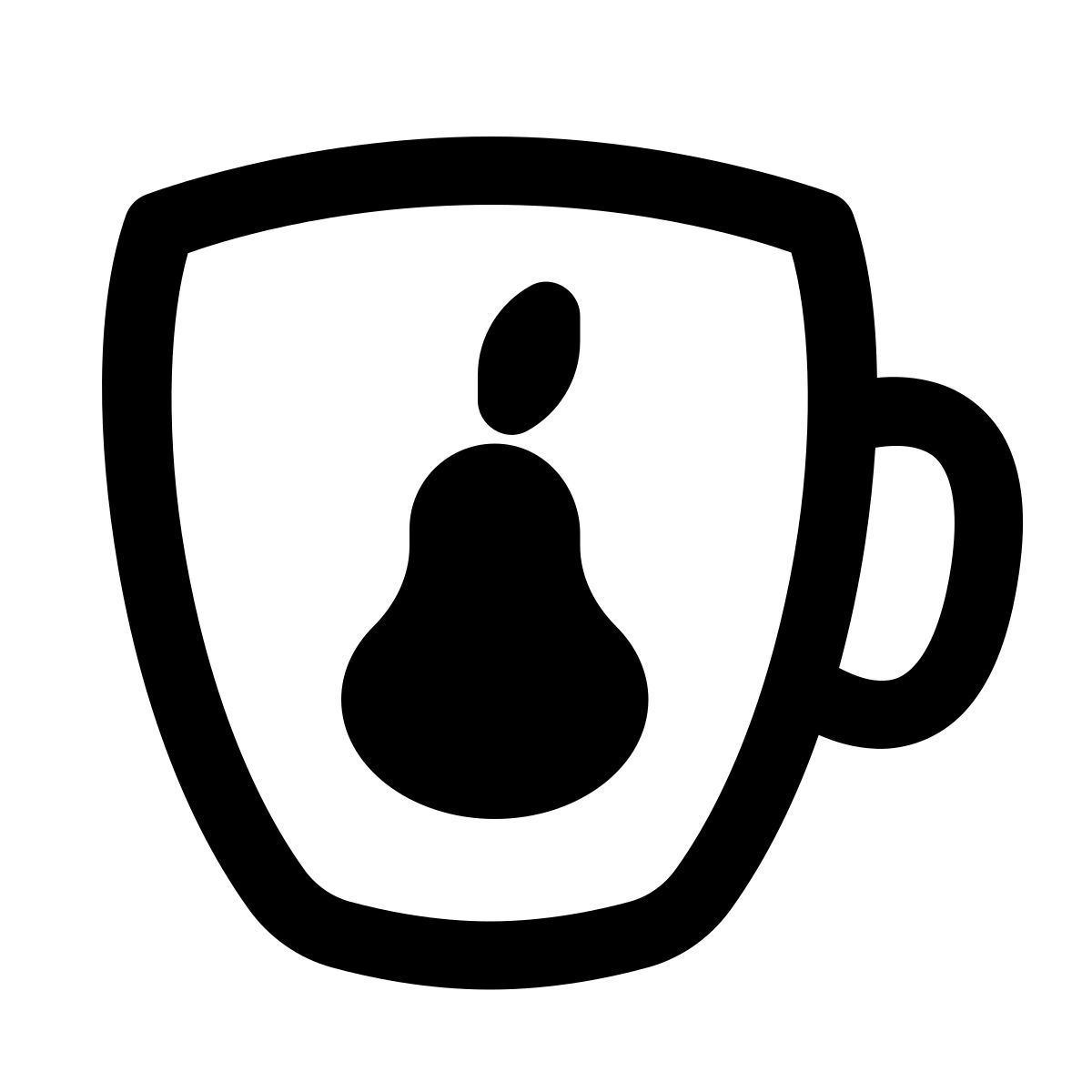puffy outline style branding icon