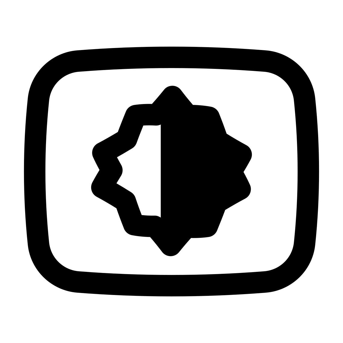 puffy outline style helligkeit icon