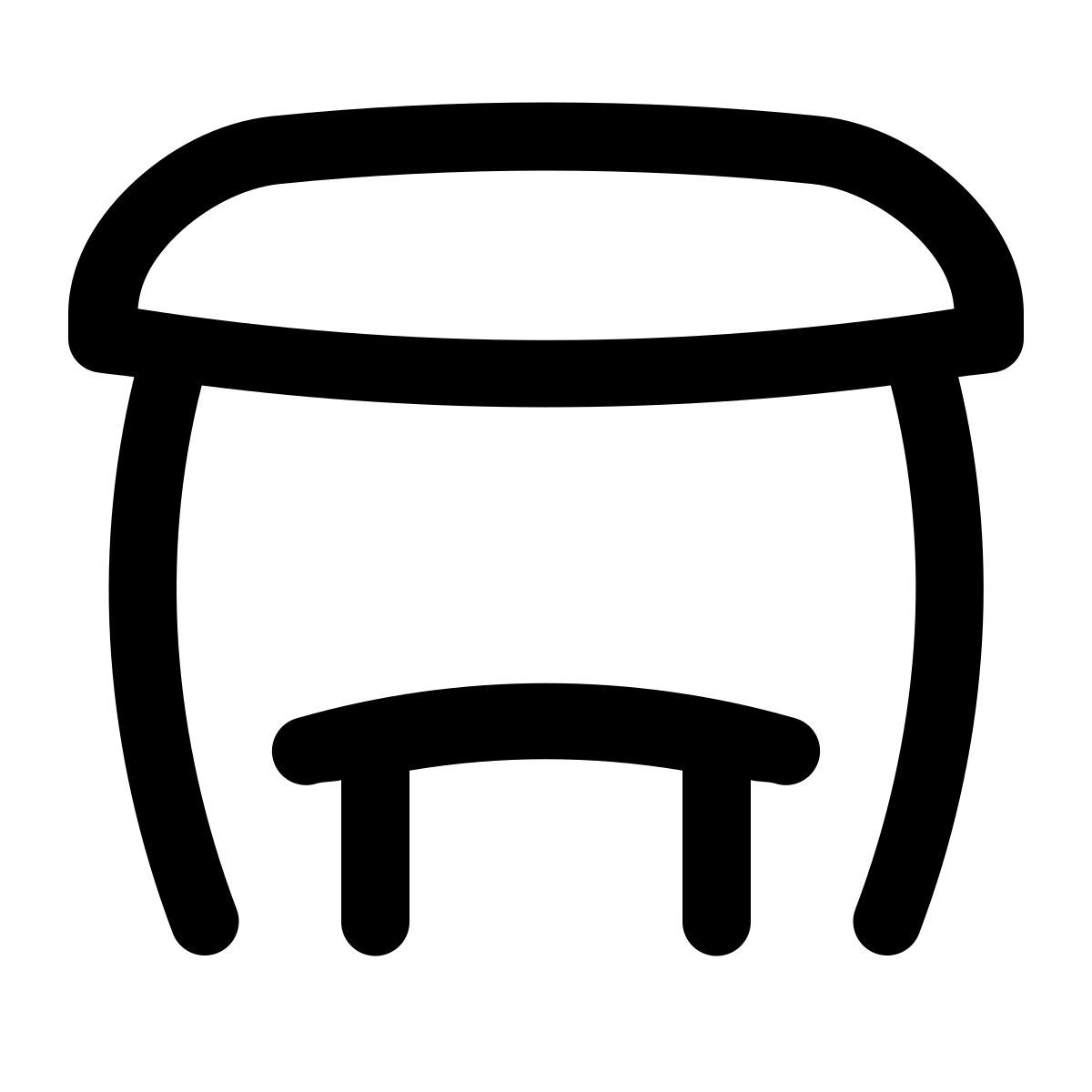 puffy outline style ponto de ônibus1 icon