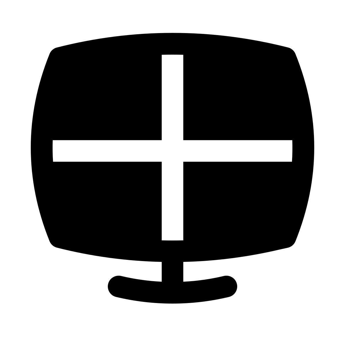 puffy outline style layout icon