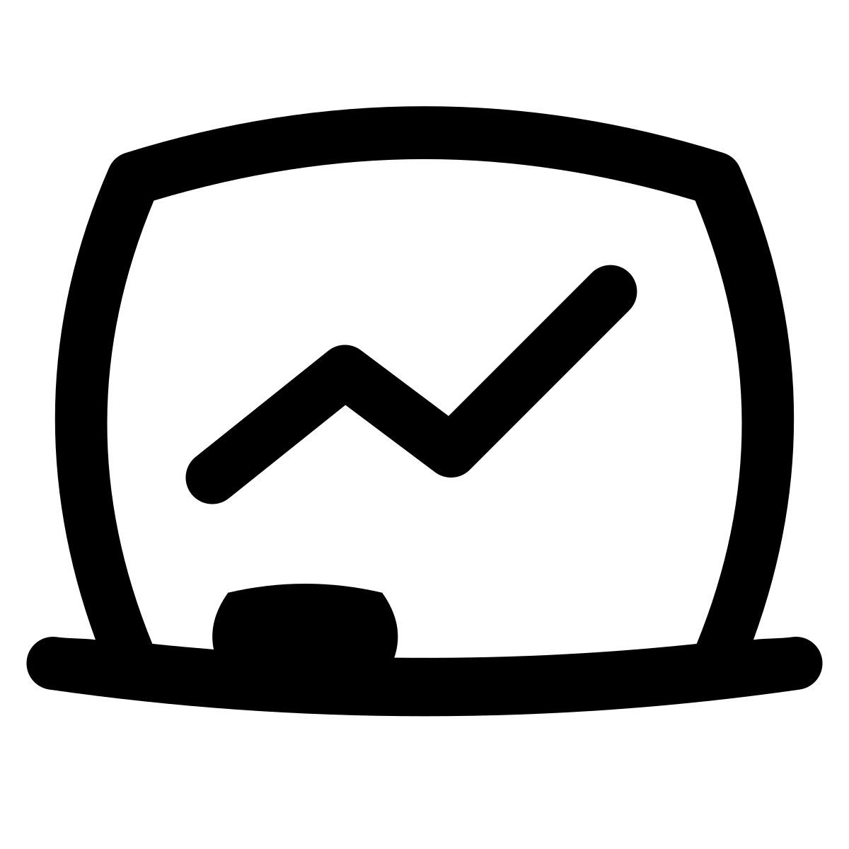 puffy outline style classe icon
