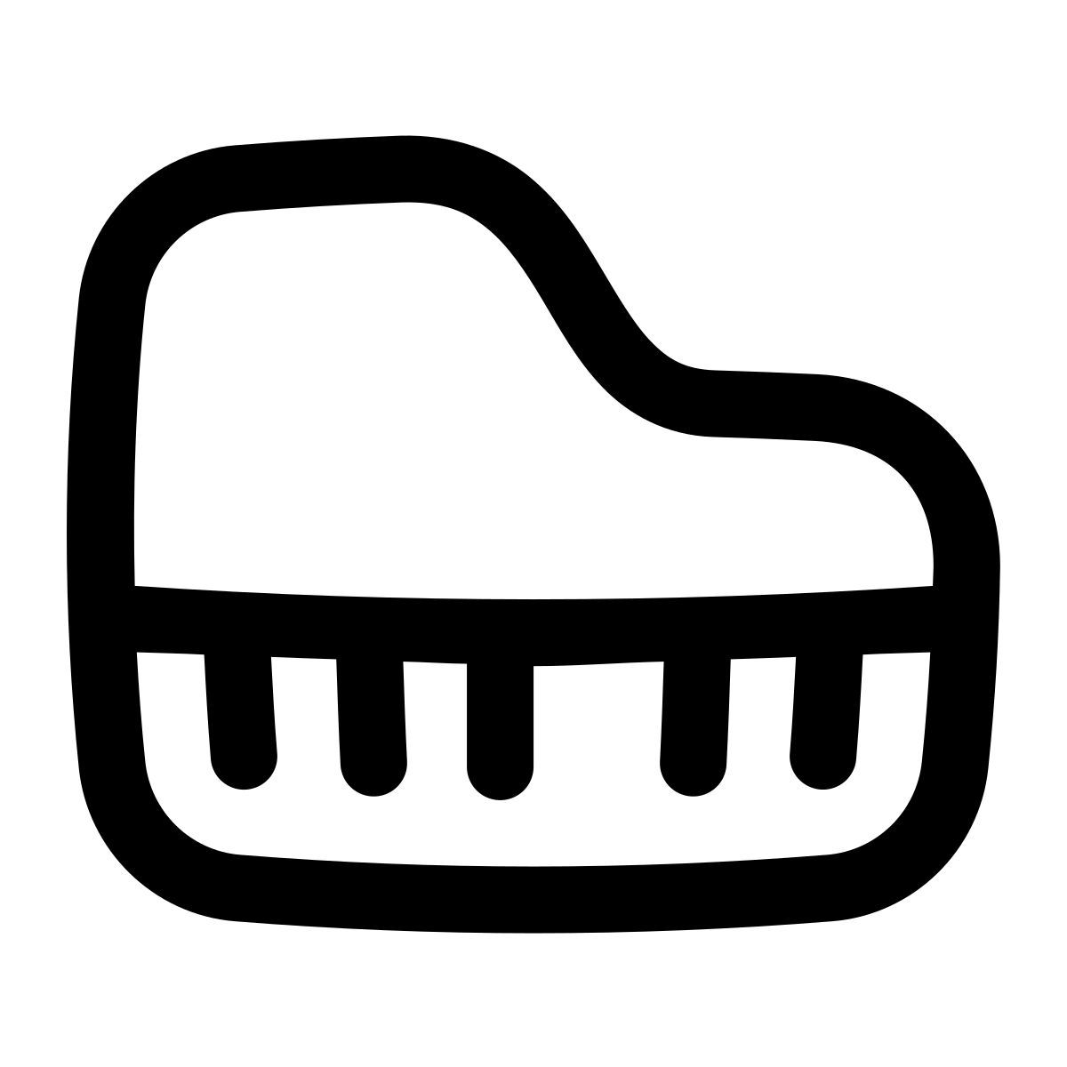 puffy outline style 经典音乐 icon