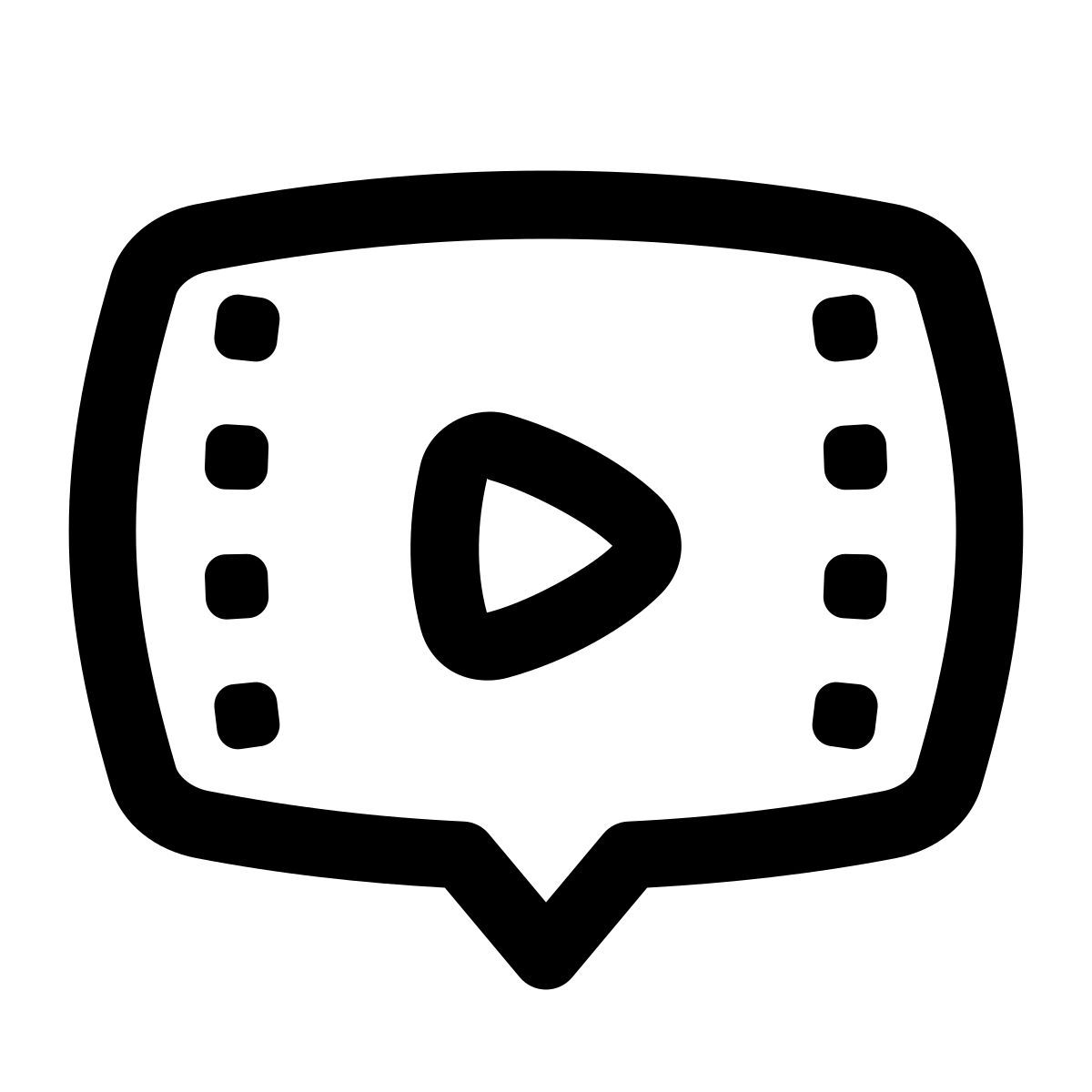 puffy outline style apariencia clips icon