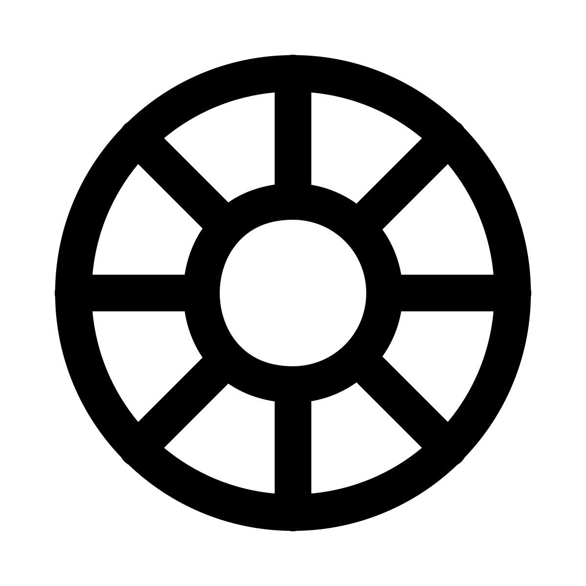 puffy outline style modo de color icon