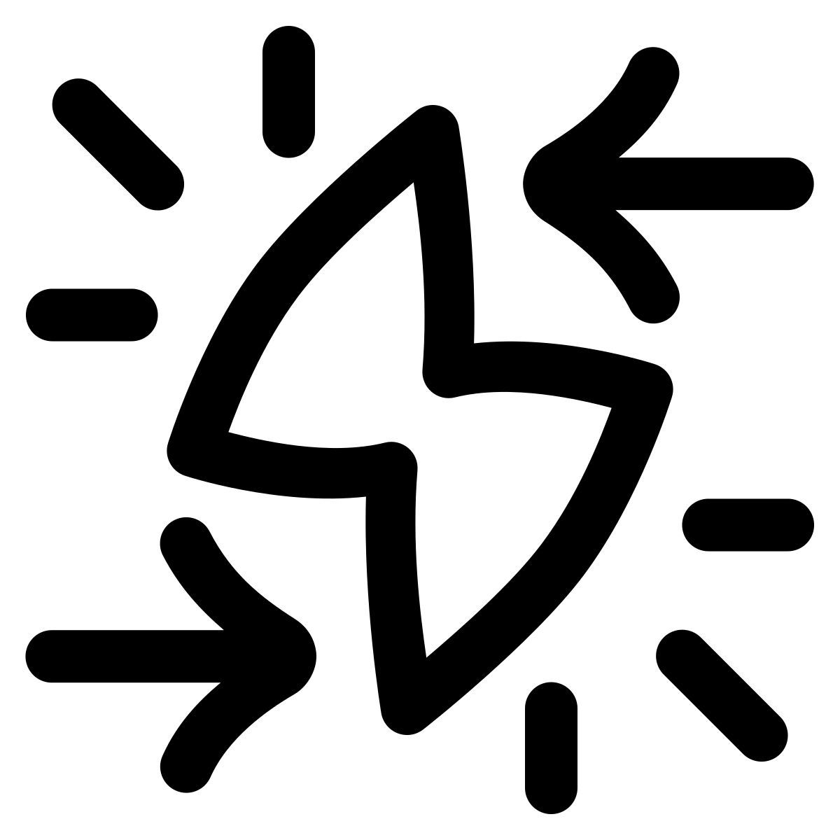puffy outline style conflitto icon