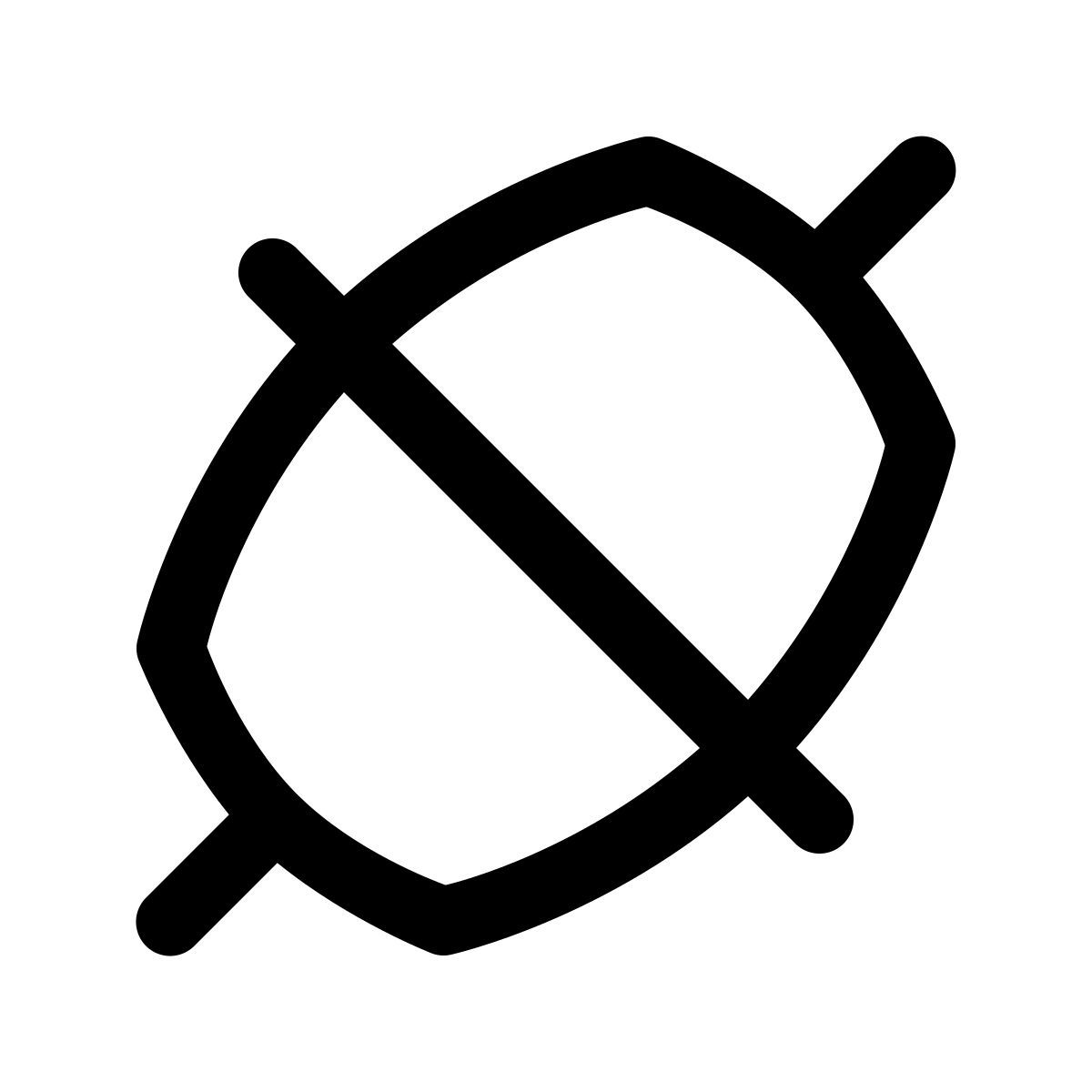 puffy outline style connected icon